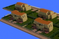 AM058 – Villette Bifamiliari in Costruzione con Esterni